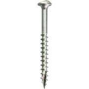 KREG Self-Drilling Screw, 1-1/2 in, Zinc Plated Maxiloc Head Square Drive SML-C150 - 100